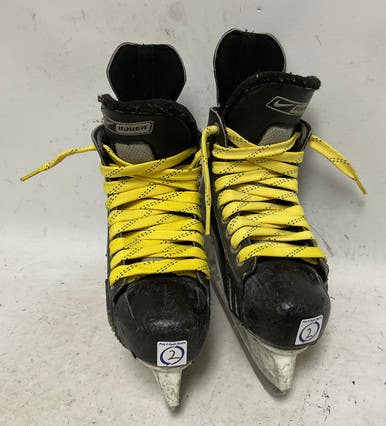 Used Bauer SUPREME ONE 35 Junior Hockey Skate Junior 02 11855-S000193888
