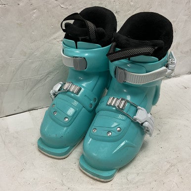 Used Tecnica JT2 PEARL Girls DH Ski Boot Teal 195 MP - Y13 11855-S000193881