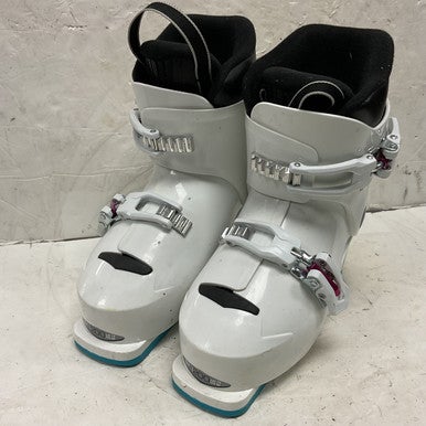 Used Tecno Pro G50.2 Girls DH Ski Boot White And Royal Blue 200 MP - Y13.5 11855-S000193880