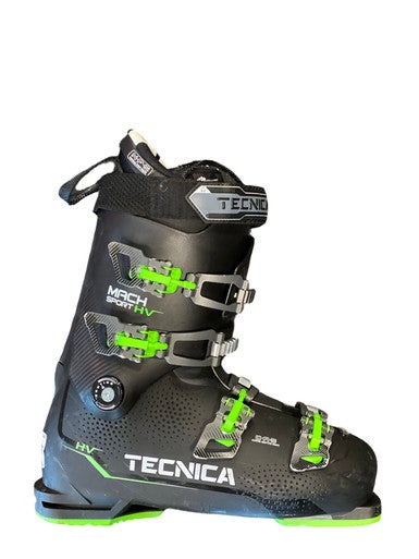 Used Tecnica MACH SPORT HV Mens DH Ski Boot Black 295 MP - M11.5 11883-S000149470