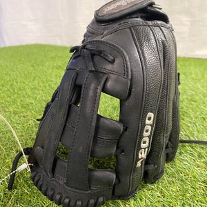 Black Wilson A2000 RH Softball Glove 12.5" (Used)