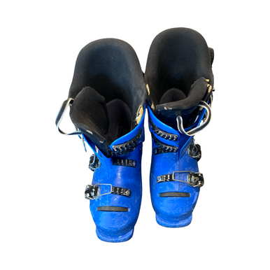 Used Lange RSJ 60 Boys DH Ski Boot Royal Blue 265 MP - M08.5 - W09.5 11883-S000150965