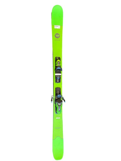 ◎[160cm]ROSSIGNOL SMASH 7+AAATTACK2 11 GREEN スキー板 フリースキー 日本正規品【型落ち 旧モデル】 Rossignol Smash 7 Ski - Ski