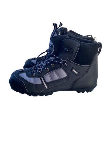 Used Whitewoods Womens NNN XC Ski Boots Black W 07-07.5 / JR 05.5-06 11883-S000153487