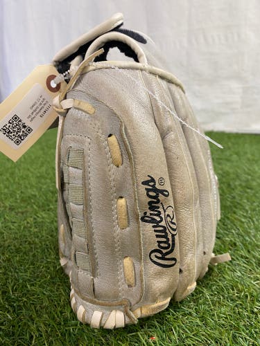 Gray Rawlings Highlight RH Softball Glove 12" (Used)