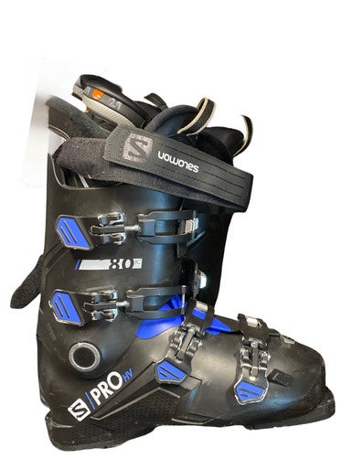 Used Salomon S PRO HV Mens DH Ski Boot Black 280 MP - M10 - W11 11883-S000150613