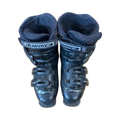 Used Nordica 57 Mens DH Ski Boot Black 240 MP - J06 - W07 11883-S000142748
