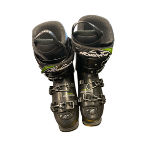 Used Nordica Boys DH Ski Boot Black 230 MP - J05 - W06 11883-S000139393