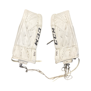 Used CCM P2.9 Goalie Leg Pads Senior White 35 1/2" 11883-S000147242