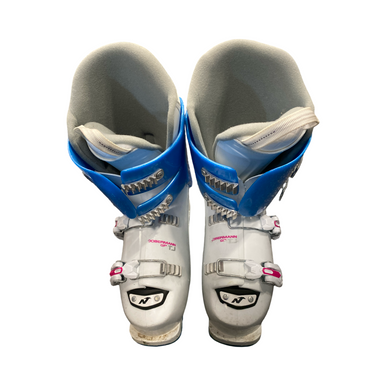 Used Nordica DOBERMANN Womens DH Ski Boot White 250 MP - M07 - W08 11883-S000145902