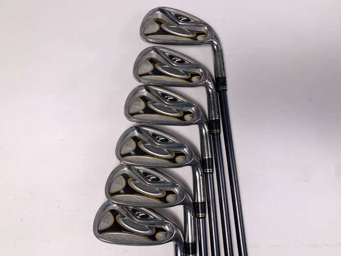 TaylorMade R7 Iron Set 5-PW REAX 65g Senior Graphite Mens RH