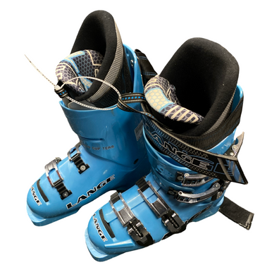 Used Lange WORLD CUP Womens DH Ski Boot Carolina Blue 290 MP - M11 - W12 11883-S000143874
