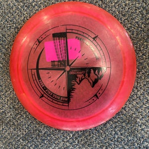 Used Discraft PARTY AT THE LAKE Disc Golf Driver Red 11883-S000137394