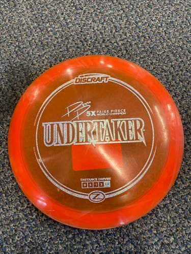 Used Discraft UNDERTAKER Disc Golf Driver Orange 11883-S000137393