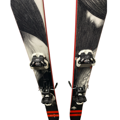 Used LINE MORDECAI Mens DH Ski/Binding Black 186 cm 11883-S000141514