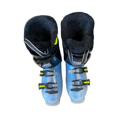 Used Alpina AJ3 Boys DH Ski Boot Black 240 MP - J06 - W07 11883-S000140854