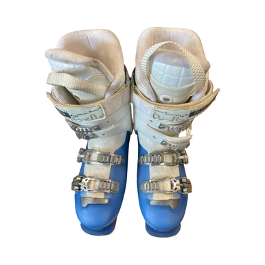 Used Dalbello ASPIRE Girls DH Ski Boot Black 245 MP - M06.5 - W07.5 11883-S000140819