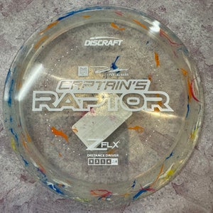 Used Discraft PAUL ULIBARRI CAPT RAPTOR Disc Golf Driver White 11883-S000138787