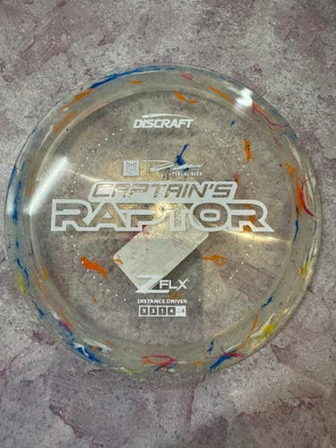 Used Discraft PAUL ULIBARRI CAPT RAPTOR Disc Golf Driver White 11883-S000138787