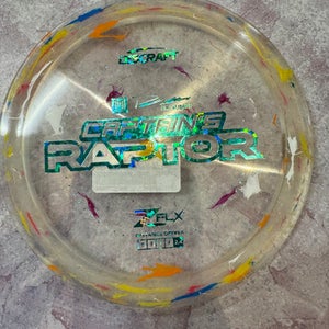 Used Discraft PAUL ULIBARRI CAPT RAPTOR Disc Golf Driver Green 11883-S000138786