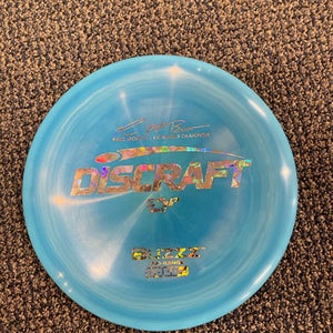 Used Discraft PAUL MCBETH ESP BUZZZ Disc Golf Driver Royal Blue 11883-S000138742