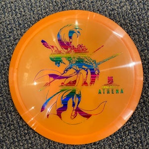 Used Discraft BIG Z ATHENA Disc Golf Driver Orange 11883-S000138743