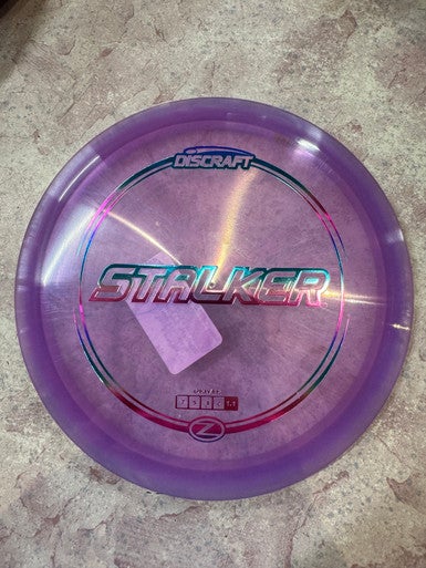 Used Discraft Z LINE STALKER Disc Golf Driver Purple 11883-S000138732