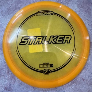 Used Discraft Z LINE STALKER Disc Golf Driver Gold 11883-S000138731