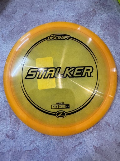 Used Discraft Z LINE STALKER Disc Golf Driver Gold 11883-S000138731