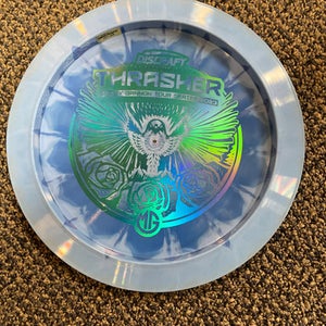 Used Discraft MISSY GANNON THRASHER 23 Disc Golf Driver Royal Blue 11883-S000138727