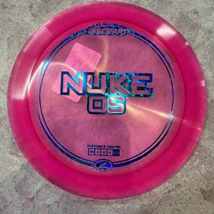 Used Discraft Z LINE NUKE OS Disc Golf Driver Pink 11883-S000138704