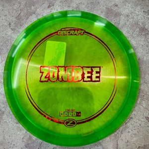 Used Discraft Z LINE ZOMBEE Disc Golf Driver Neon Green 11883-S000138705