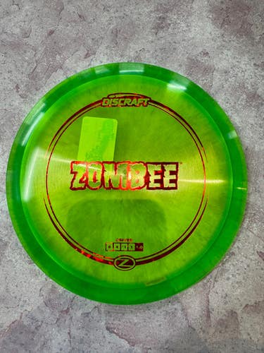 Used Discraft Z LINE ZOMBEE Disc Golf Driver Neon Green 11883-S000138705