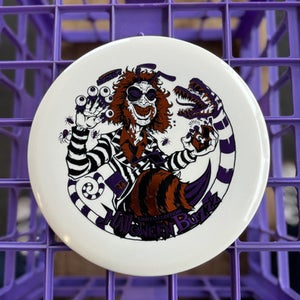 Used Discraft HALLOWEEN BUZZZ 24 GLO ORN PRPL Disc Golf Driver White 11883-S000138538