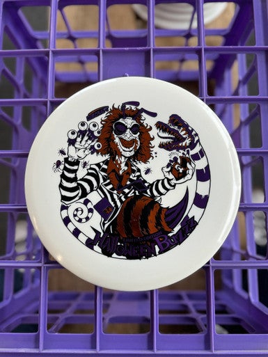 Used Discraft HALLOWEEN BUZZZ 24 GLO ORN PRPL Disc Golf Driver White 11883-S000138538