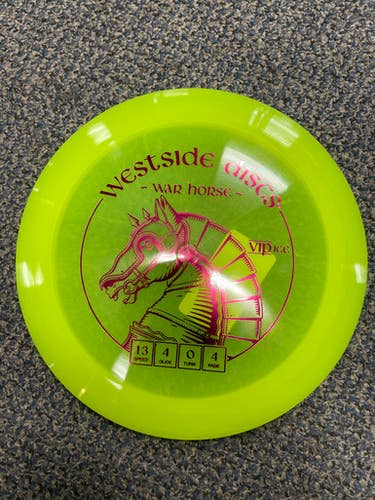 New VIP ICE WAR HORSE YEL 173 11883-DYDVIPIWHYELL173