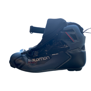 Used Salomon Mens NNN XC Ski Boots Black M 10 / W 10.5-11 11883-S000153396