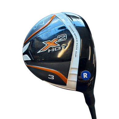 Used Callaway X2 HOT Mens Fairway Wood RH 3 Wood 11883-S000152459