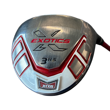 Used EXOTICS XCGS Mens Fairway Wood RH 3 Wood 11883-S000152443