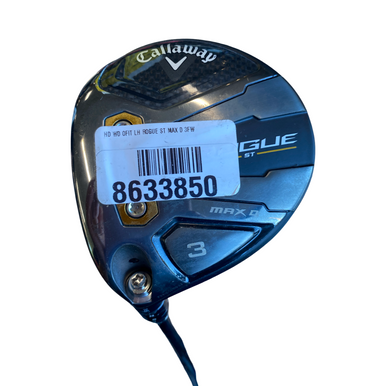 Used Callaway ROGUE ST MAX D Mens Fairway Wood LH 3 Wood 11883-S000151890