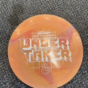 Used Discraft UNDERTAKER TOUR SERIES Disc Golf Driver Orange 11883-S000137767