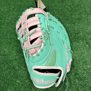 Wilson A2000 12.5" First Base Mitt Fastpitch Softball FP1620 - Left Handed