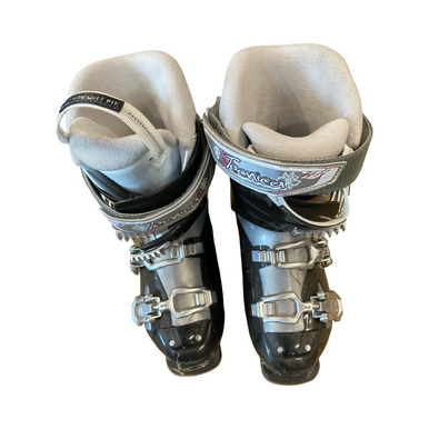 Used Tecnica ESPRIT 8 Womens DH Ski Boot Black 245 MP - M06.5 - W07.5 11883-S000148885