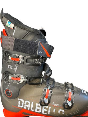 Used Dalbello AVANTI 100 Mens DH Ski Boot Black 295 MP - M11.5 11883-S000144970