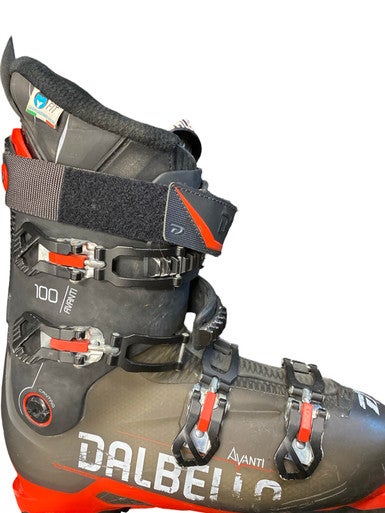 Used Dalbello AVANTI 100 Mens DH Ski Boot Black 295 MP - M11.5 11883-S000144970