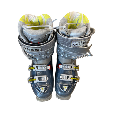 Used Tecnica RIVEL Boys DH Ski Boot Grey 245 MP - M06.5 - W07.5 11883-S000136630