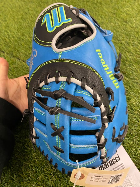 Blue Marucci Caddo RH First Base Baseball Glove 12" (New)