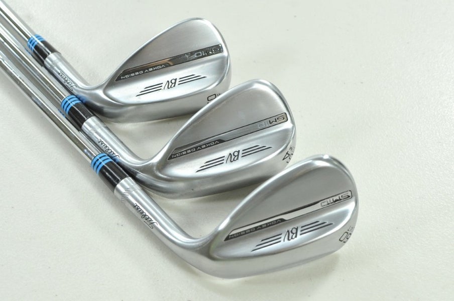 Titleist Vokey SM10 Tour Chrome 50*,54*,60* Wedge Set RH KBS Tour Steel # 205377