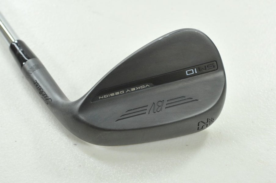 Titleist Vokey SM10 Jet Black 52*-08F Wedge Right BV Wedge Flex Steel # 205396