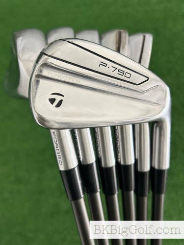 Taylormade P790 Forged Iron Set 5-P / Recoil F3 Regular Graphite